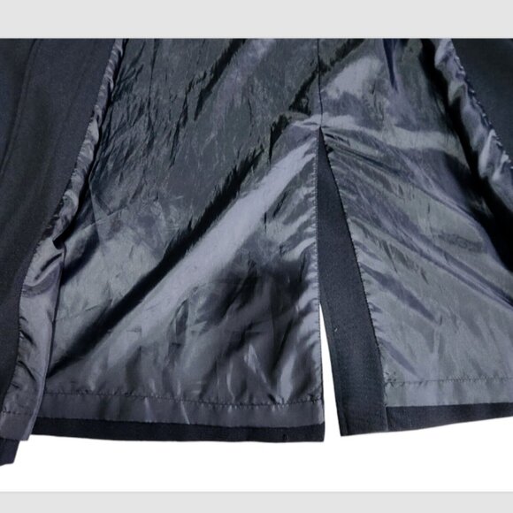 Novelti Long Coat Womens 9/10 Blue Polyester Pockets Lined Novelty for Lindor - Picture 11 of 15